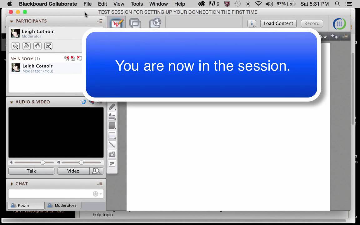 Collaborate Setup On Mac