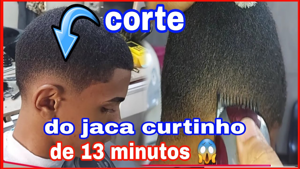 Corte do jaca curtinho de 13 minutos, 😱 (INICIANTES)