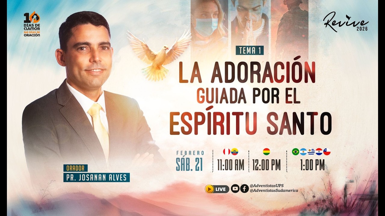 🕊️ Tema 1: La Adoración Guiada por el Espíritu Santo - Josanan Alves
