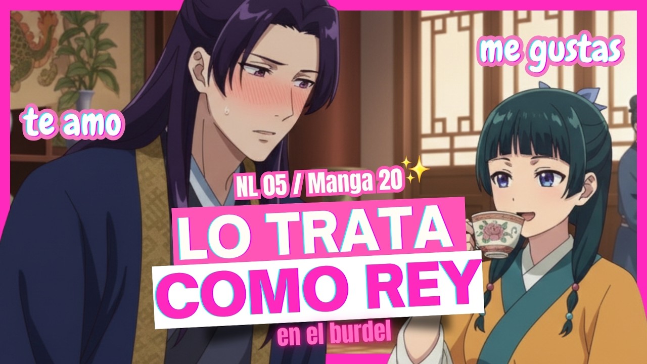 Jinshi recibe trato imperial… ¿Maomao está enamorada? Los diarios de la boticaria Resumen Manga 20