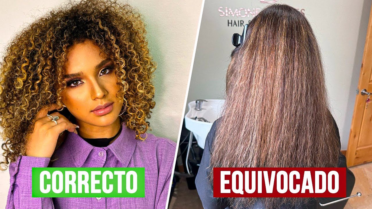 Cómo Decolorar el Cabello Rizado de la Manera Correcta | Método Simone Borges