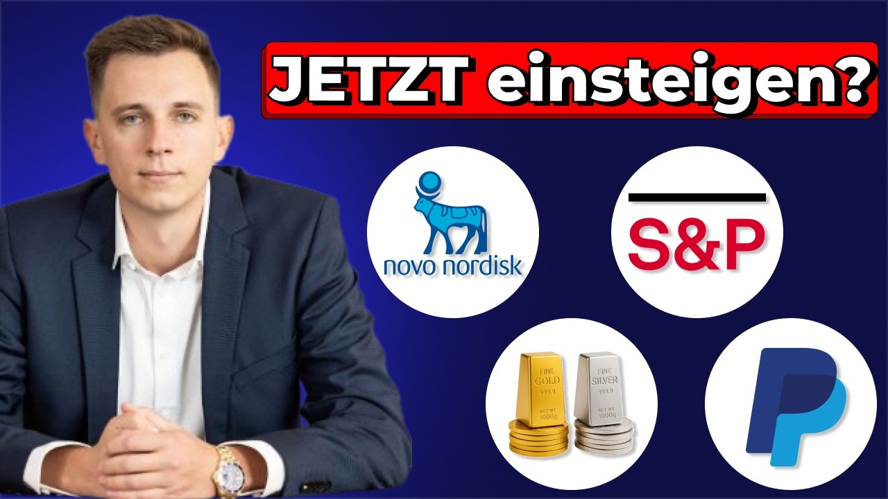 Jetzt investieren? Das sagt Moritz Hessel zu Novo Nordisk, Paypal, Edelmetallen & Finanzaktien