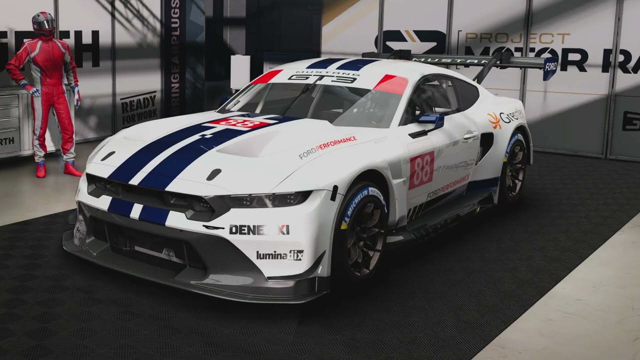 MUSTANG GT3 RACING MOUNT PANORAMA LOBBY RACE PMR ACE RACING