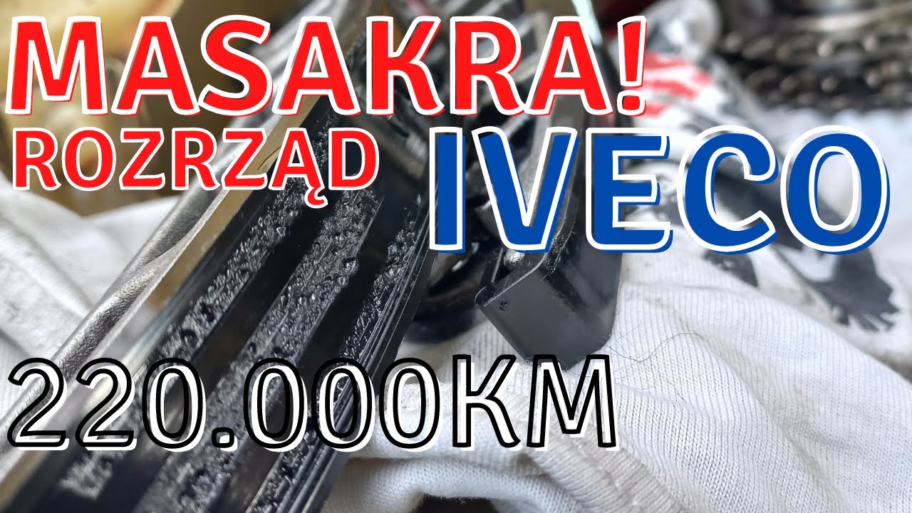 #66 Część 2 Wymiana Rozrządu Iveco Daily 3.0 | Pomoc Drogowa Laweta KGlogistyka.pl Gdynia Rumia Reda