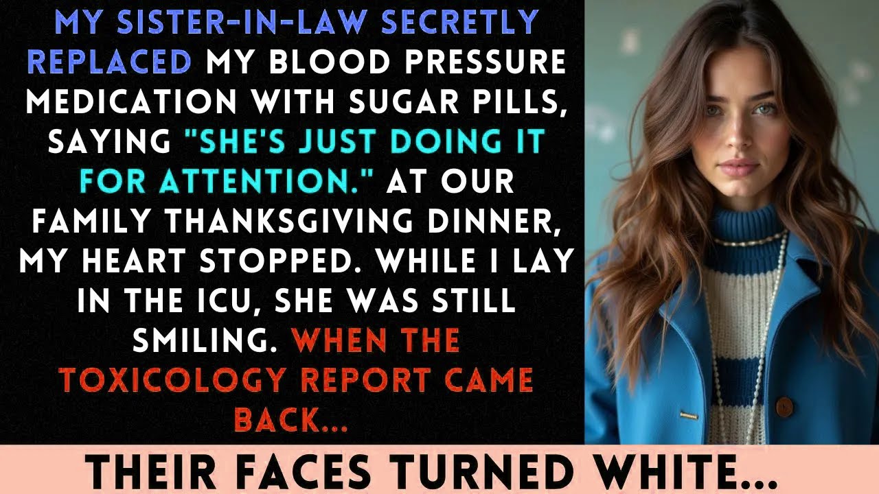 My Sister-in-Law Swapped My Blood Pressure Pills With Sugar Tablets 'To Prove I Was Faking...