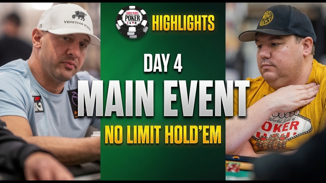 HIGHLIGHTS | $10,000 Main Event | Day 4