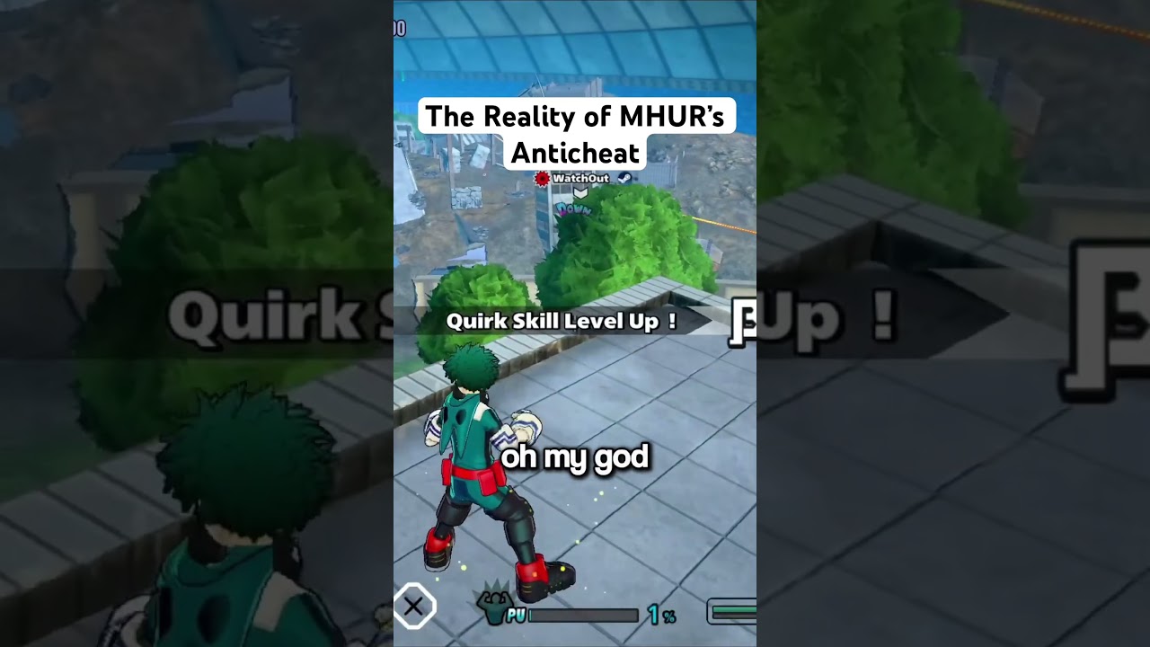 Реальность античита в MHUR болезненна #mhur #myheroultrarumble #cheating #myheroacademia