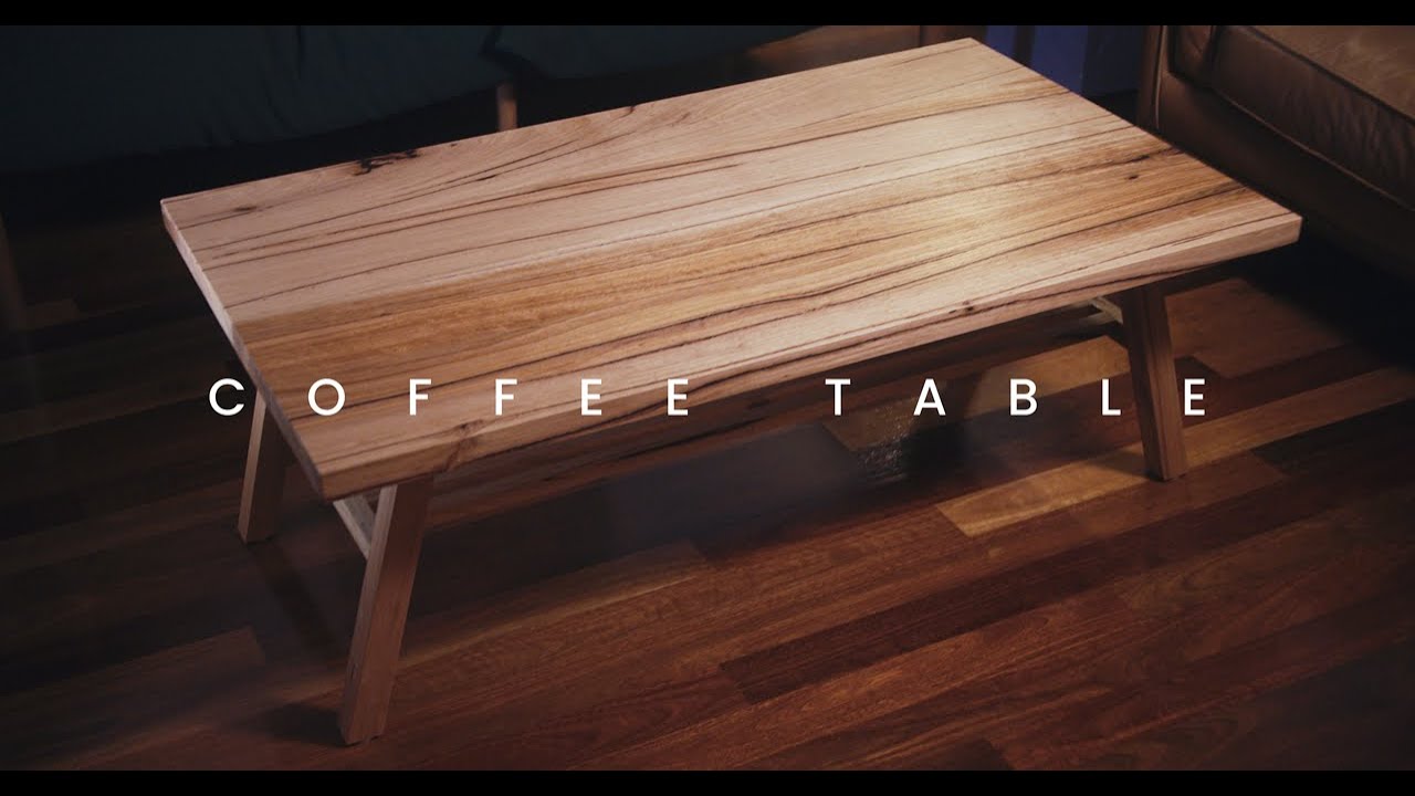 Full Coffee Table Build | Custom Messmate Hardwood Timber with Epoxy Details