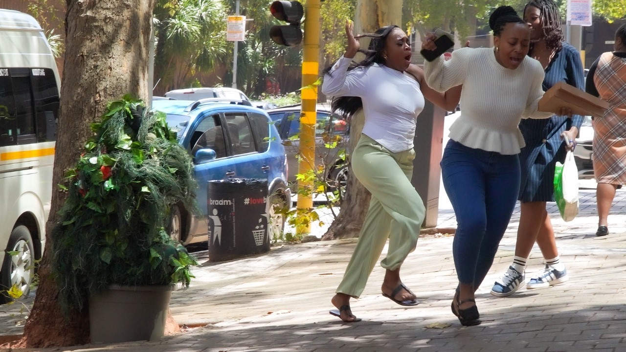Bushman Prank : SCARED So Hard They SCREAMED And LAUGHED