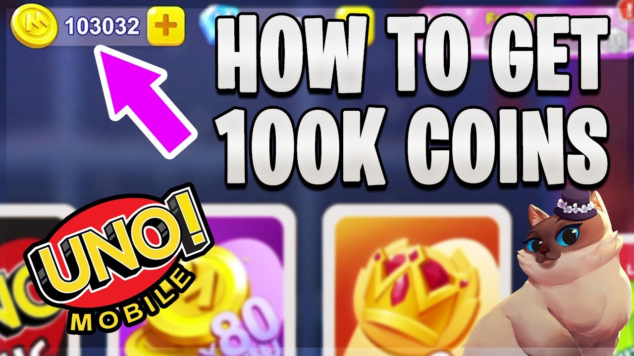 How to Get 100K Coins [ Road to 1M ] | UNO! Mobile
