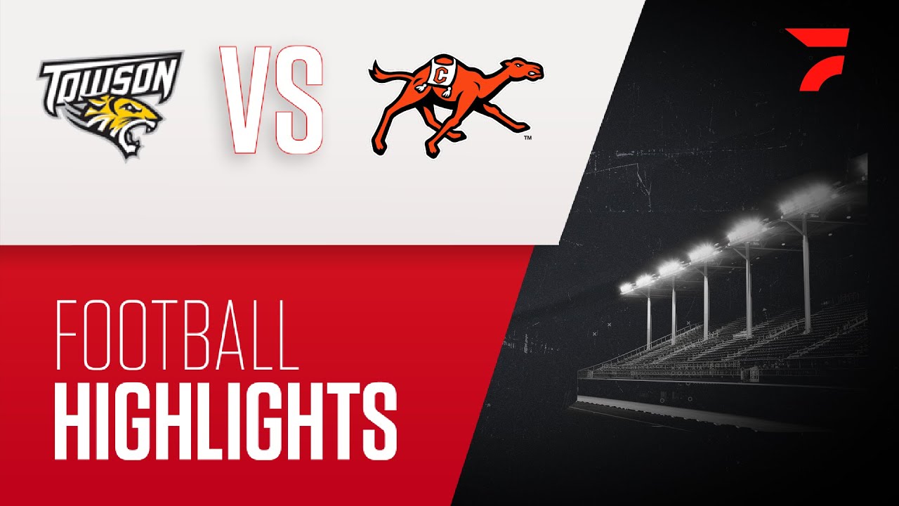 Towson Football vs Campbell | 2024 CAA Football Highlights