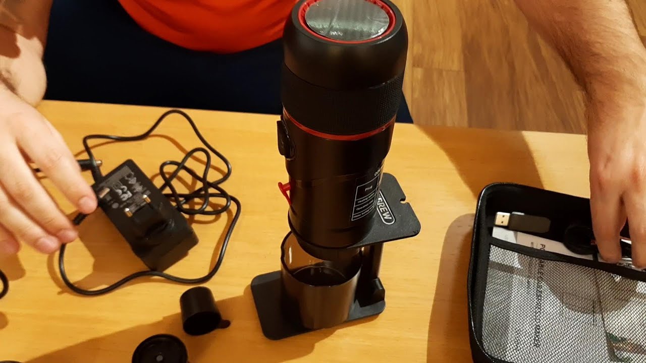 Unboxing & Review HIBREW Portable Espresso Mashine