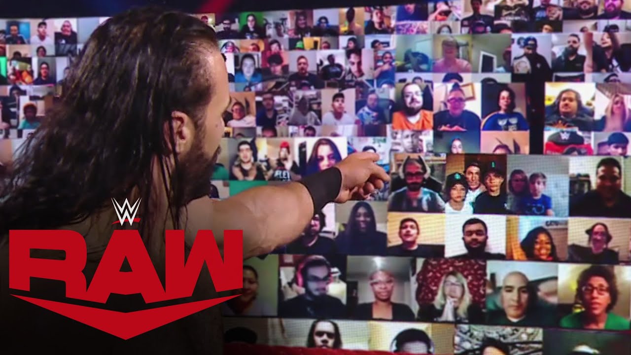 Matthew McConaughey cheers on Drew McIntyre in WWE ThunderDome: Raw, Oct. 26, 2020