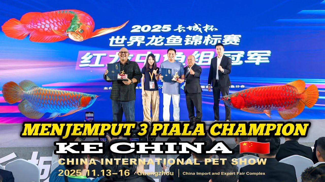 88 RED GALLERY RAIH TIGA PIALA CHAMPION DI CHINA!!!