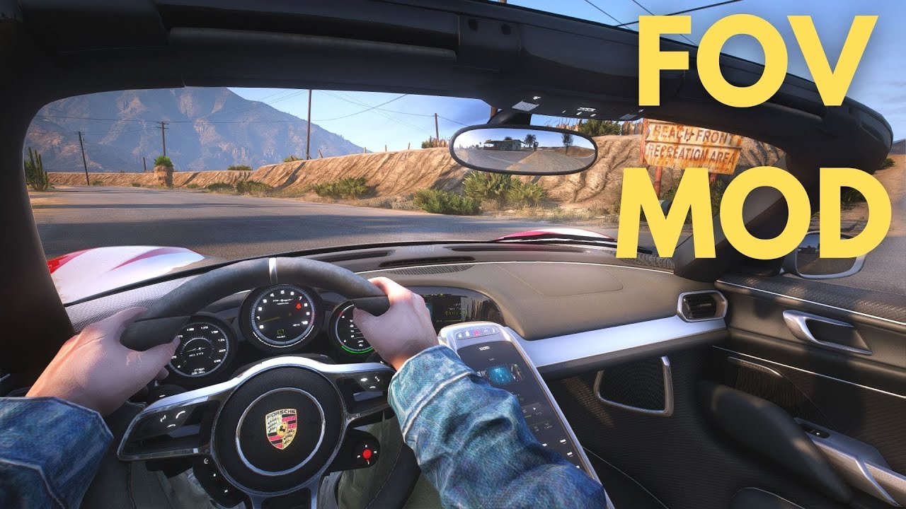MOD FOV PARA GTA 5! FUNCIONANDO! Flawless Widescreen