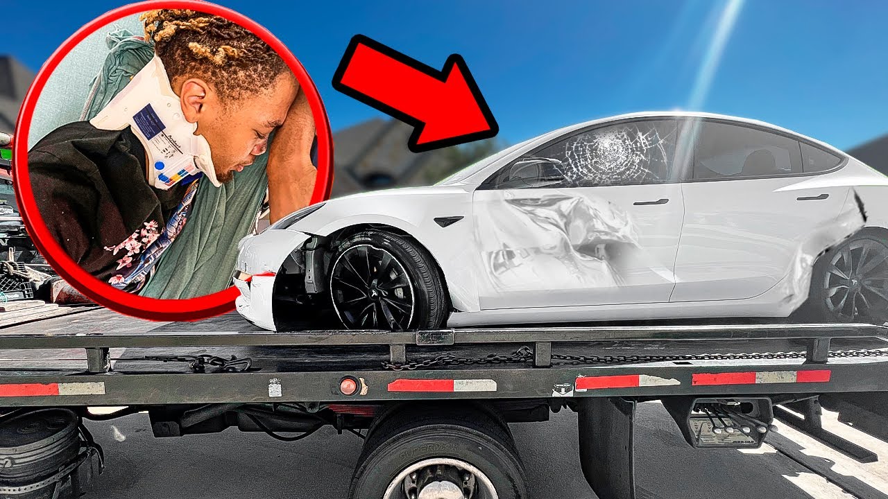WE WERE IN A CAR ACCIDENT AND THIS HAPPENED...