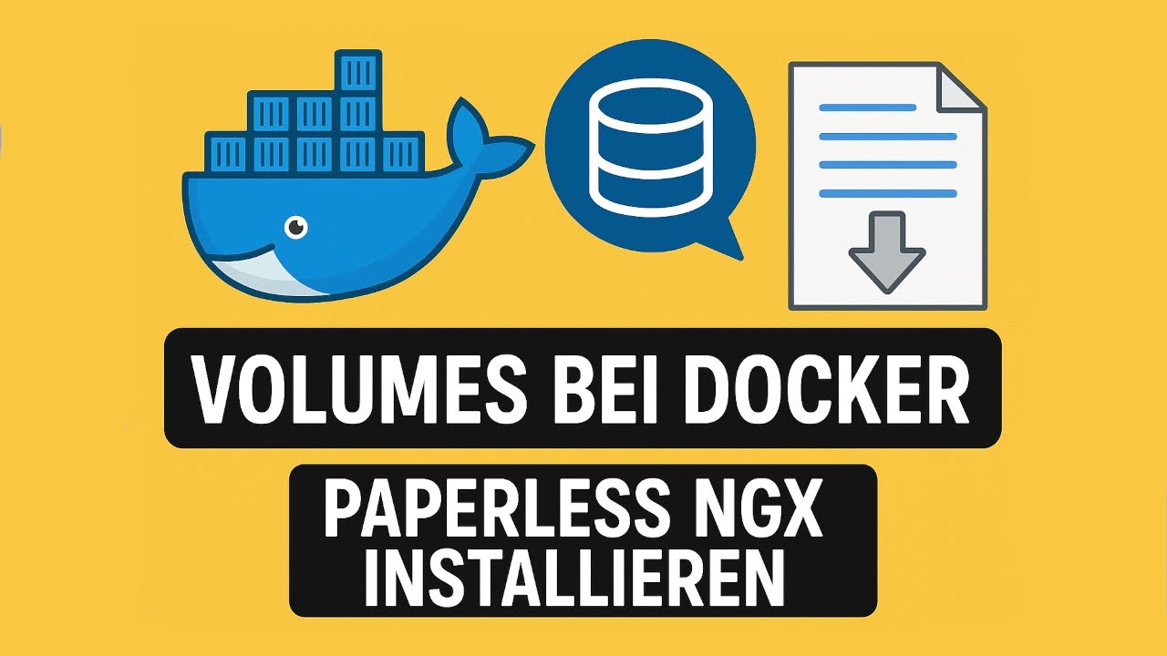Verzeichnisse in Docker Beispiel von Paperless und Portainer