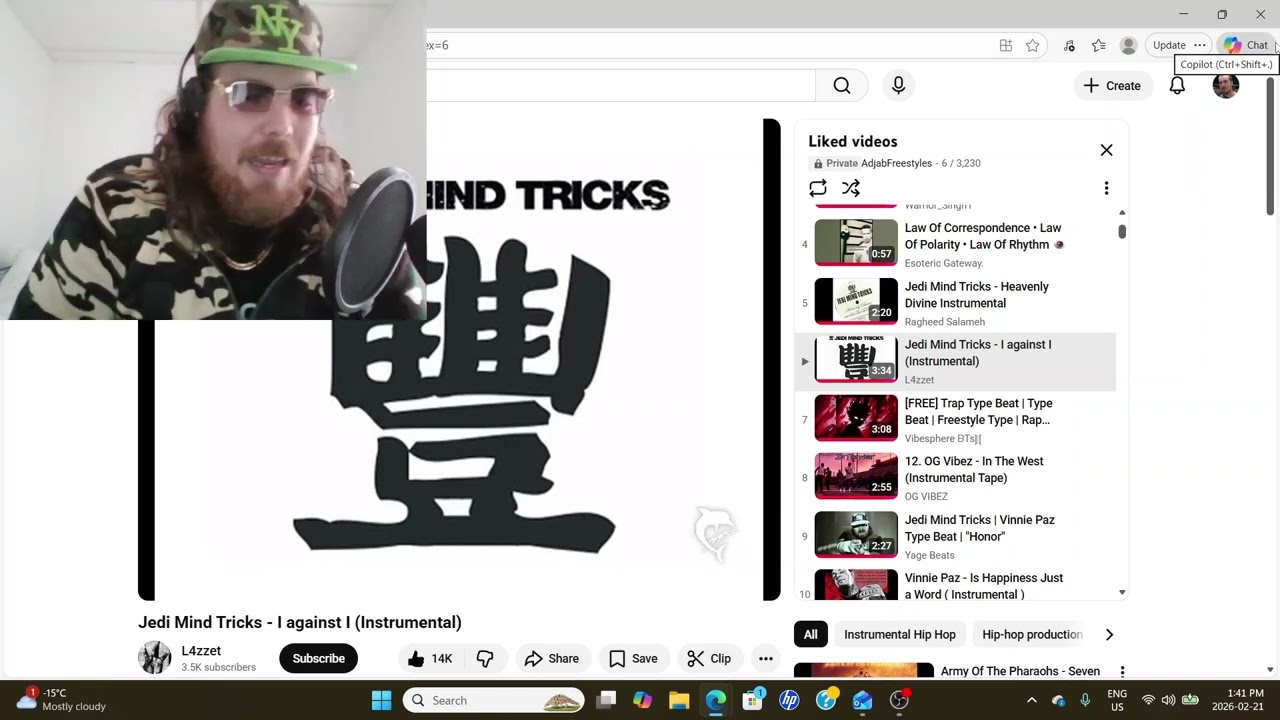 Day 40 #Freestyle #Rap I Against I Prod.Jedi Mind Tricks 