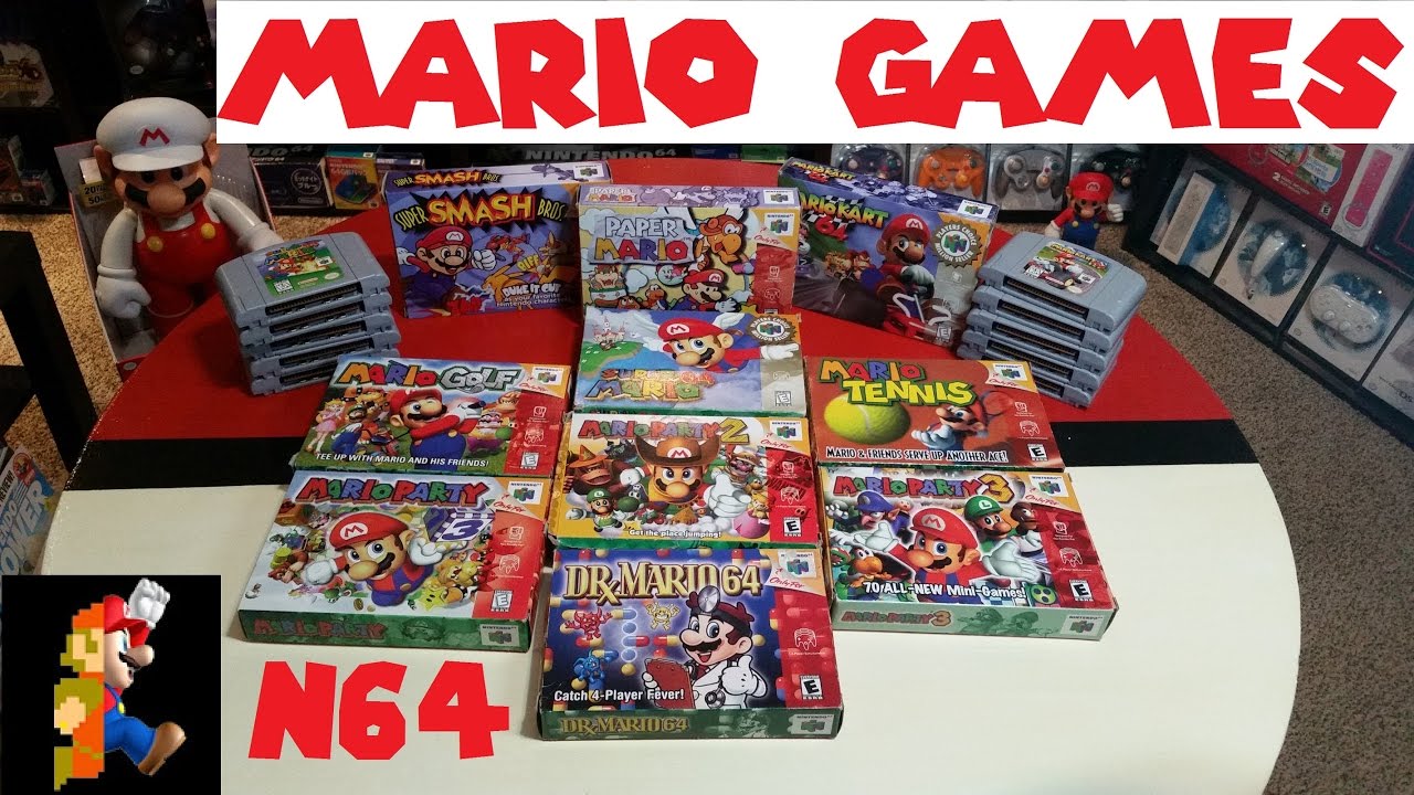 Pricing Guide: N64 Mario Games | Nintendo Collecting