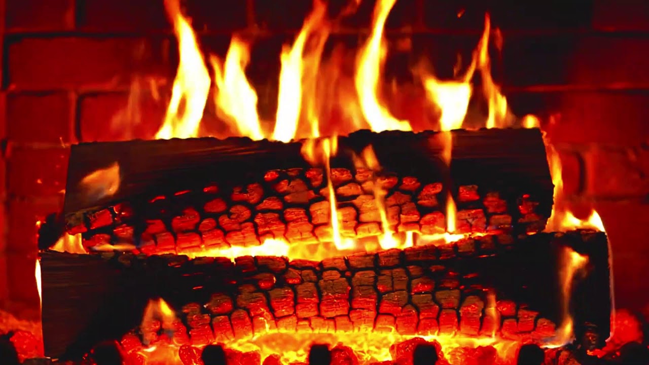 🔥 Fireplace Ambience 4K | Perfect Background for Studying & Working