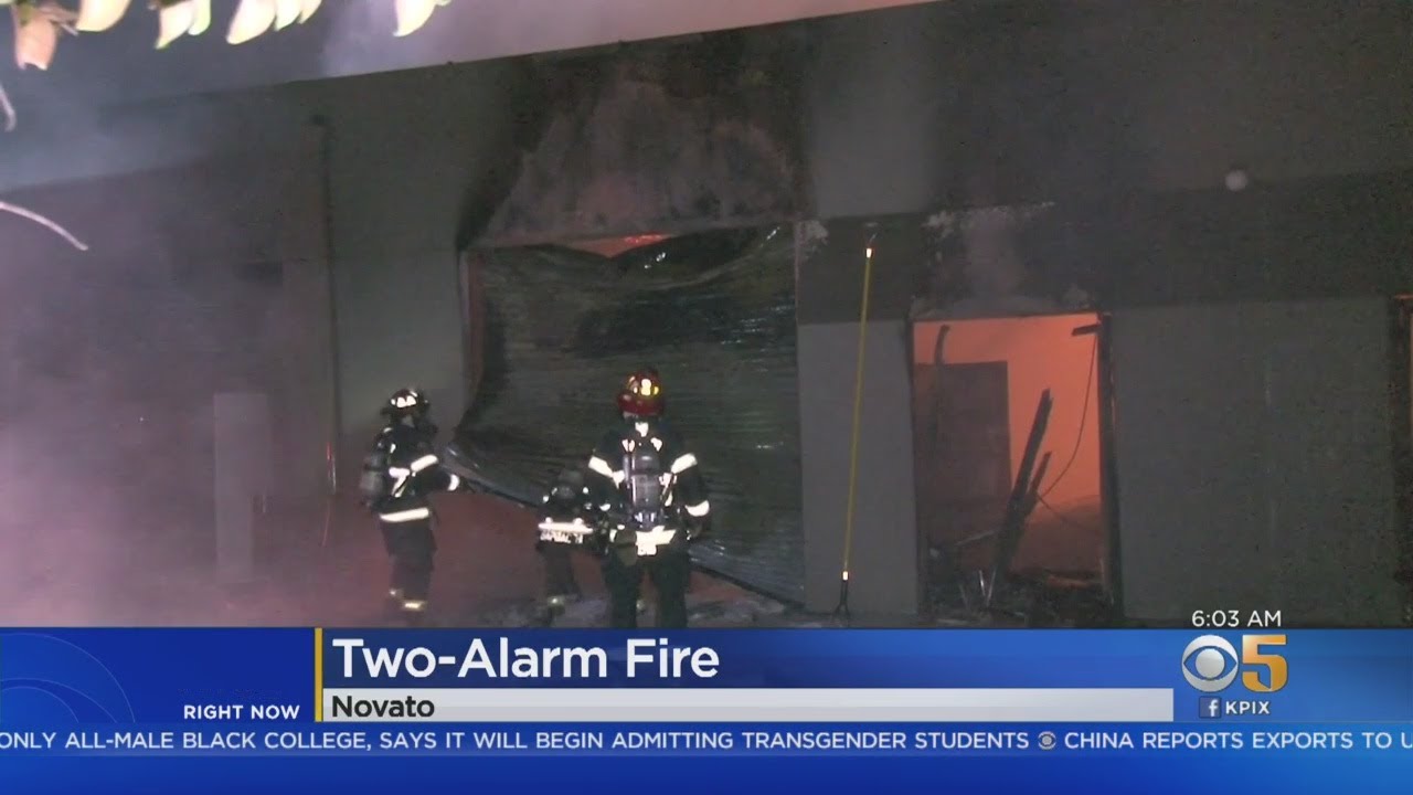 Overnight Fires Break Out In Novato, Oakland