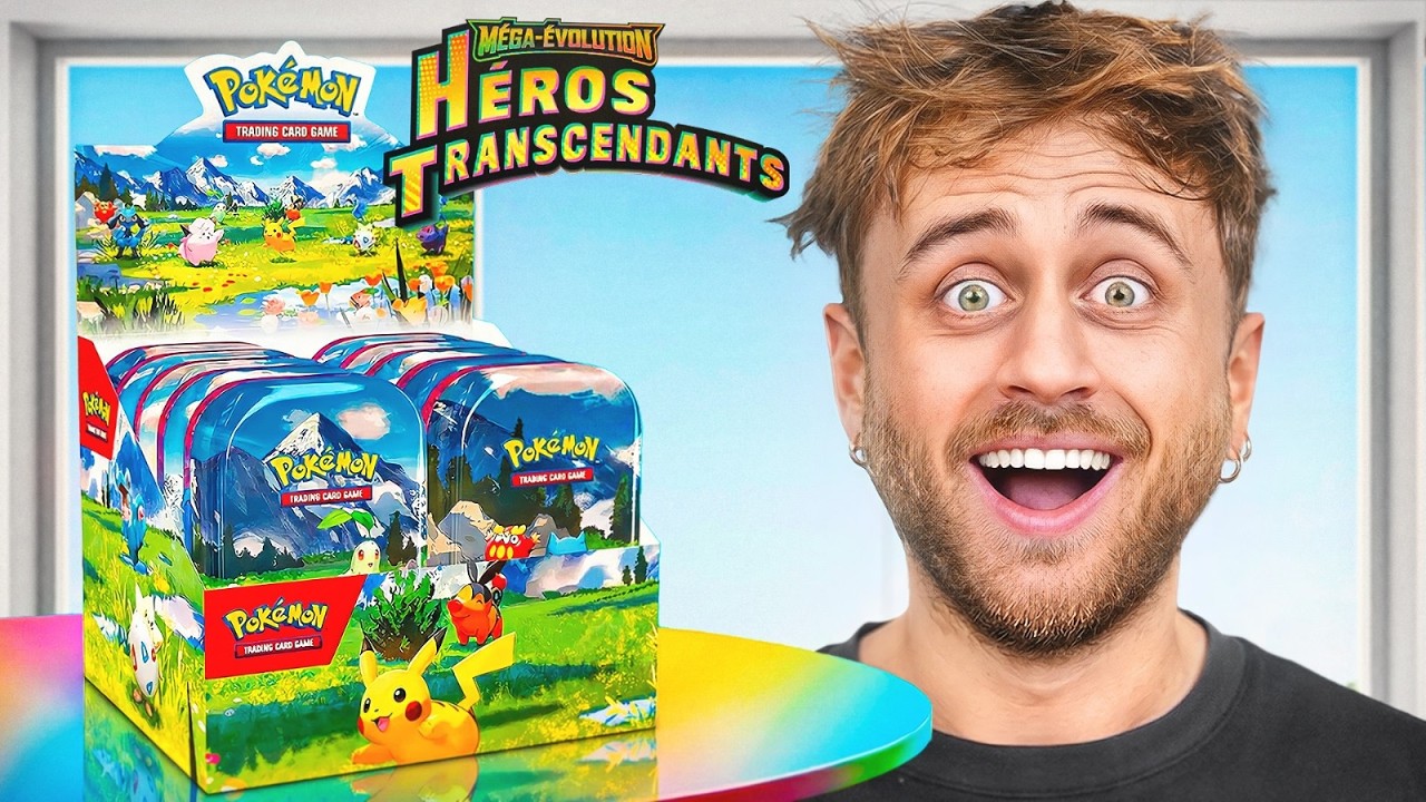 J'ouvre 11 Mini Tins Héros Transcendants ​😳​ (tirage très étrange…)