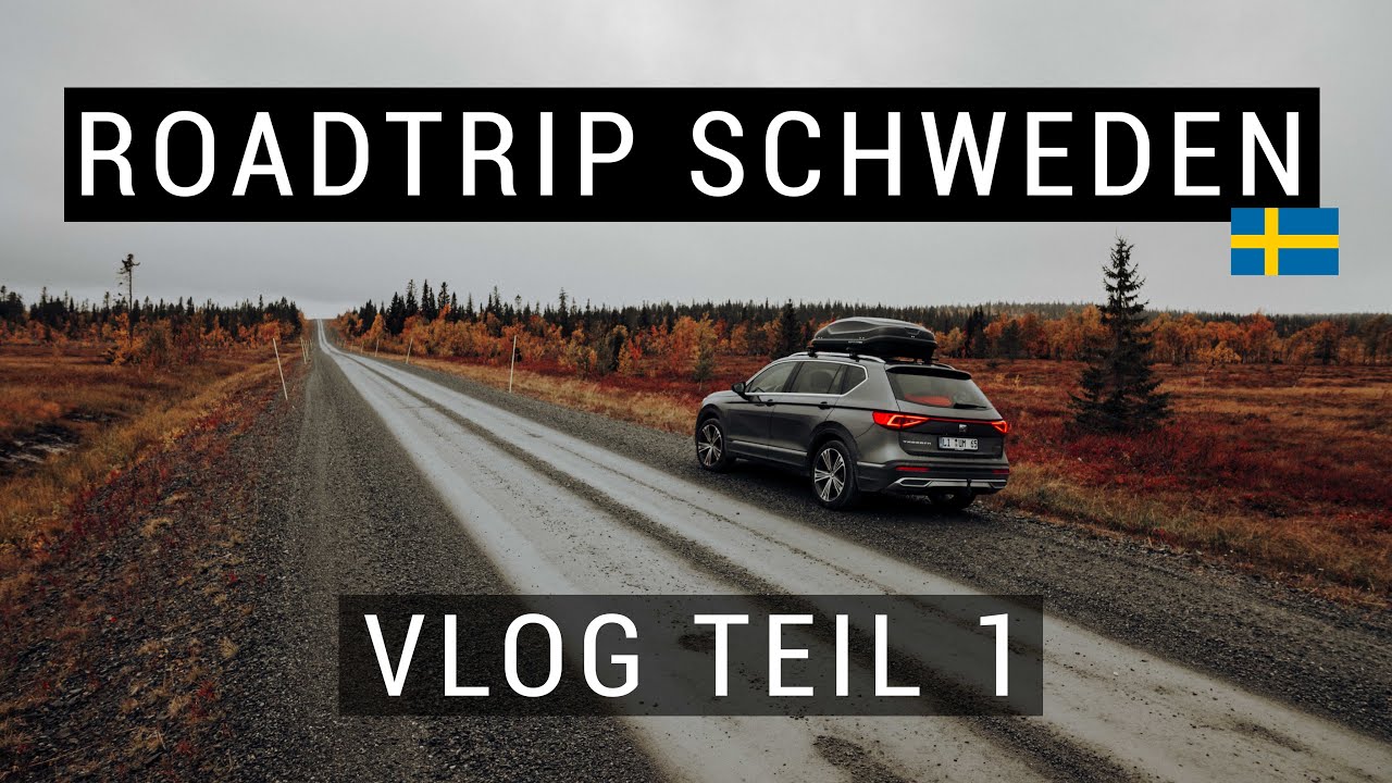 Roadtrip durch Schweden 🚗 Vlog Teil 1 - Die ersten Nächte im Auto