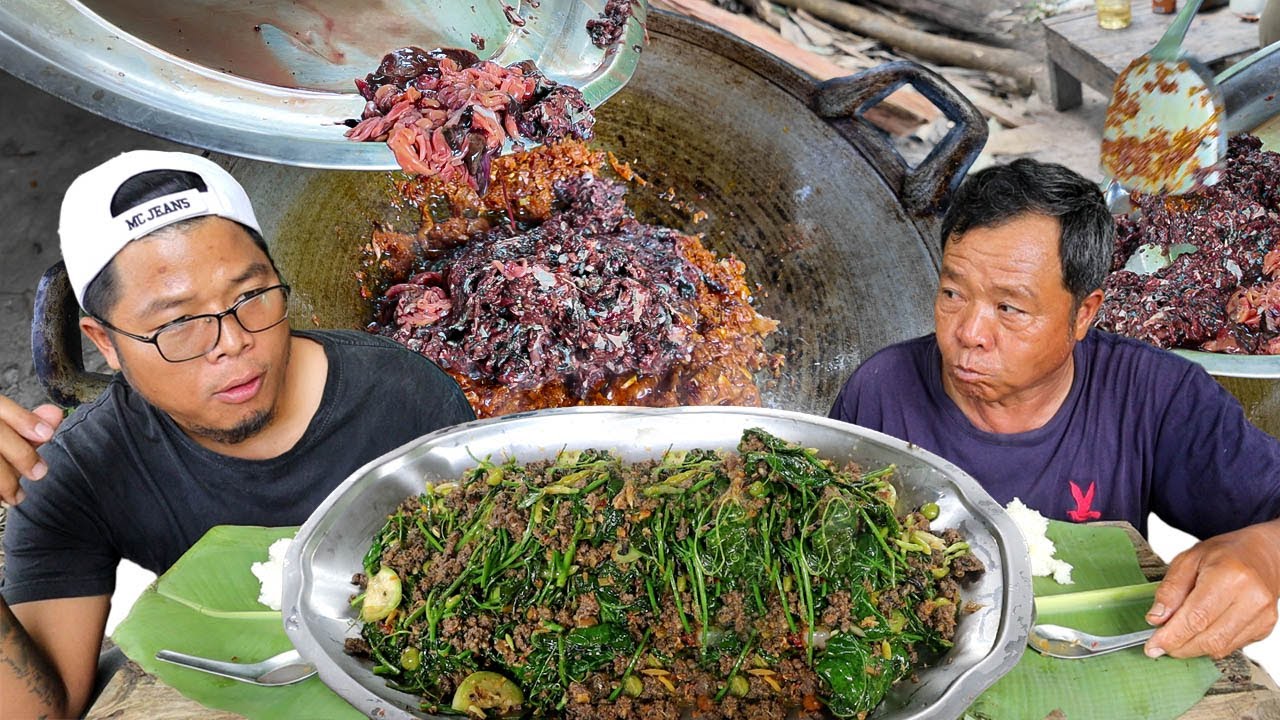 ทำกินครั้งแรก !! ทำแบบสับกินง่ายขึ้นมากๆ ใส่ดอกข่าหอมๆ !! l SANCE