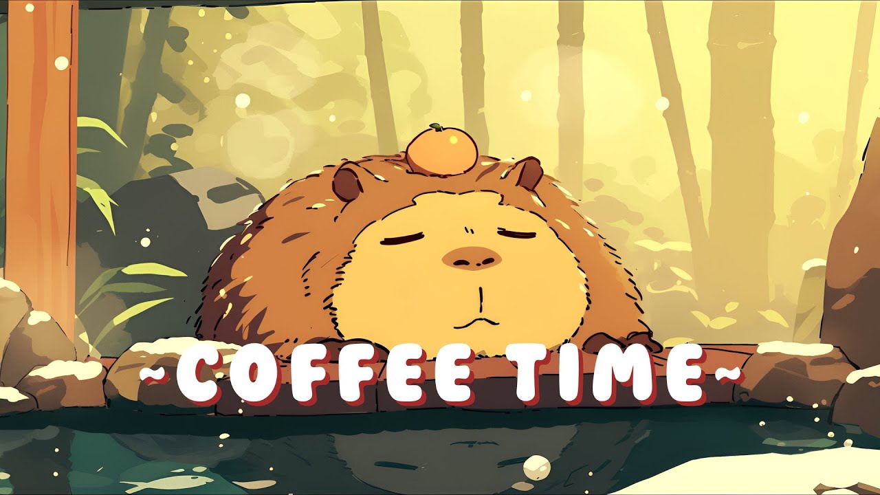 [1 Hour] Capybara Beat Station | Japanese-inspired Lofi Collection 🦫 🌙 📖