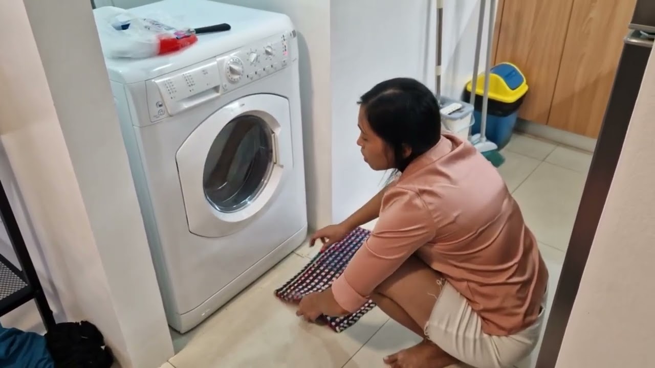 FILIPINA VS WASHING MACHINE