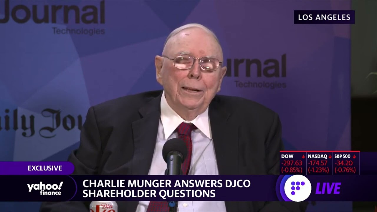Charlie Munger about how to invest during a inflationary environment (DJCO 2022)