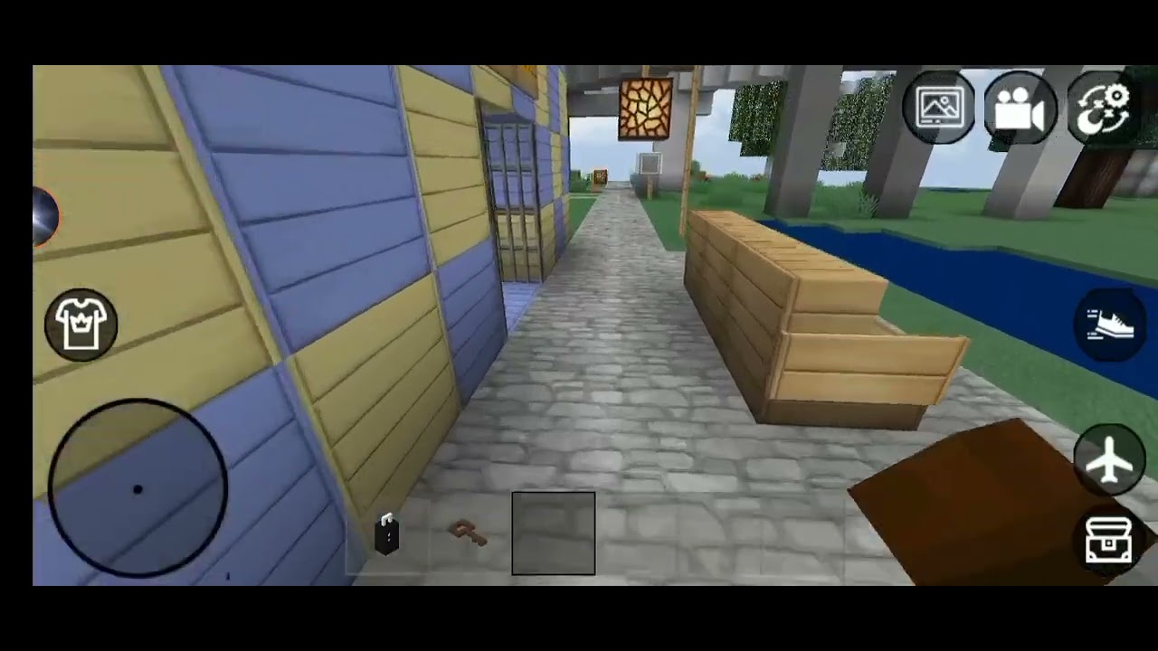 How to Departure in Big City Airport in Mini Block Craft