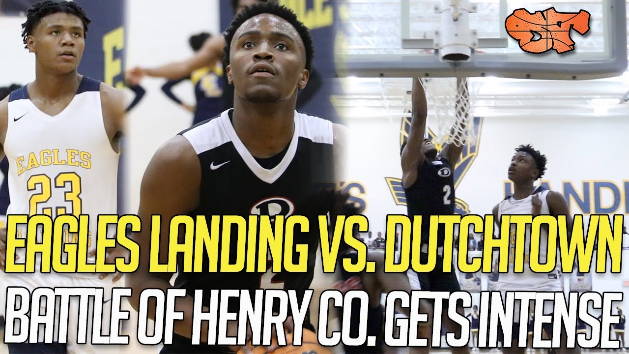 BATTLE of HENRY COUNTY GETS INTENSE !!! | Eagles Landing vs. Dutchtown