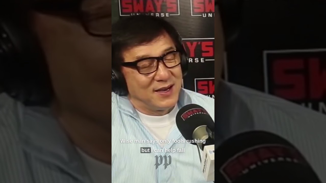 Jackie Chan showcases his musical talents and shares his thoughts on rap music! #shorts