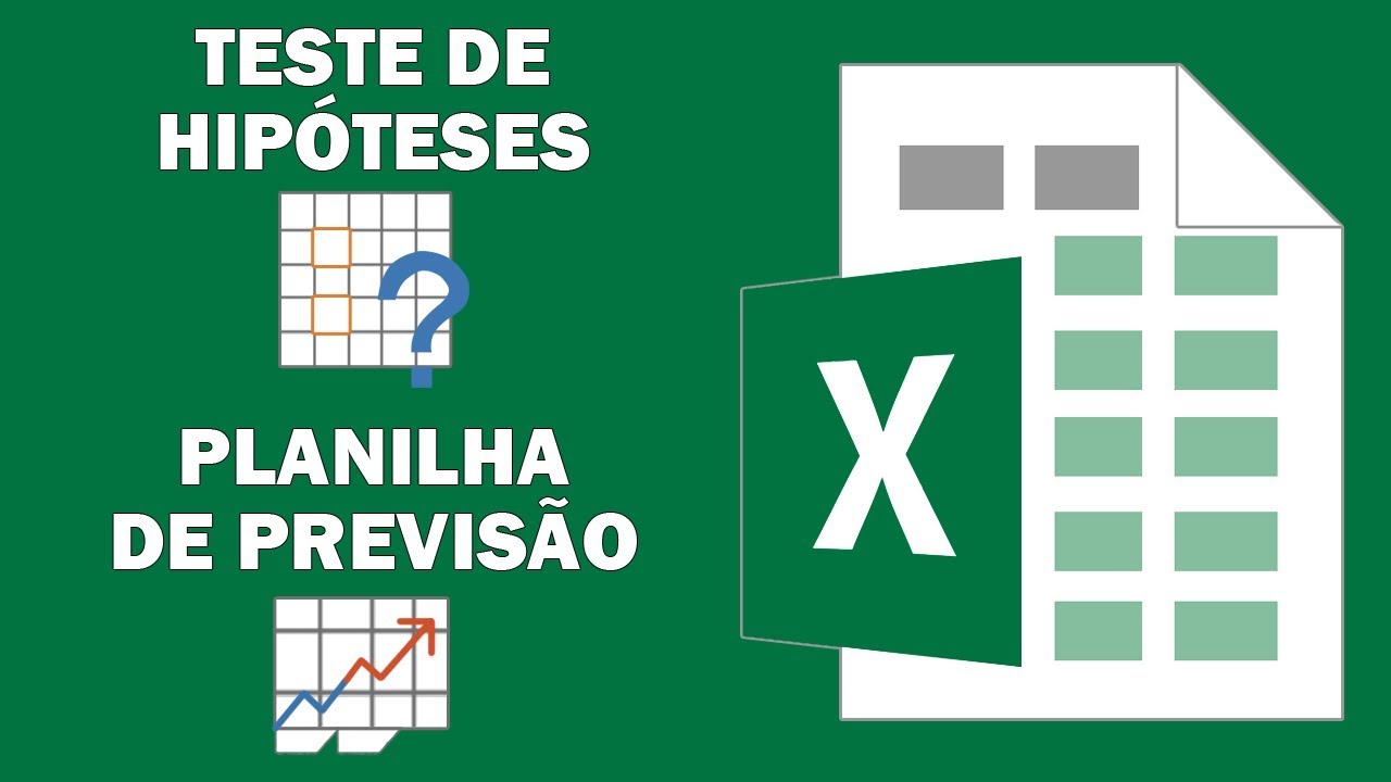 Planilha de Previsão, Tabela de Dados e Gerenciador de Cenários no Excel