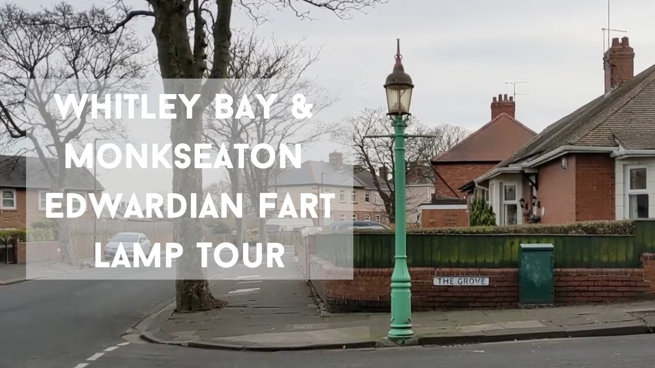 Edwardian Fart Gas Destructor Lamp Tour - Whitley Bay & Monkseaton