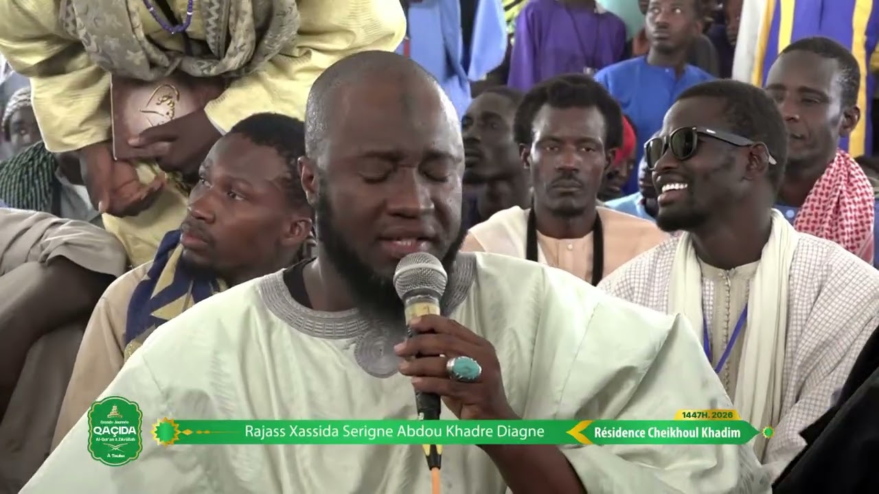 Grande Journée Qacida 2026 Rajass Xassida Serigne Abdou Khadre Diagne