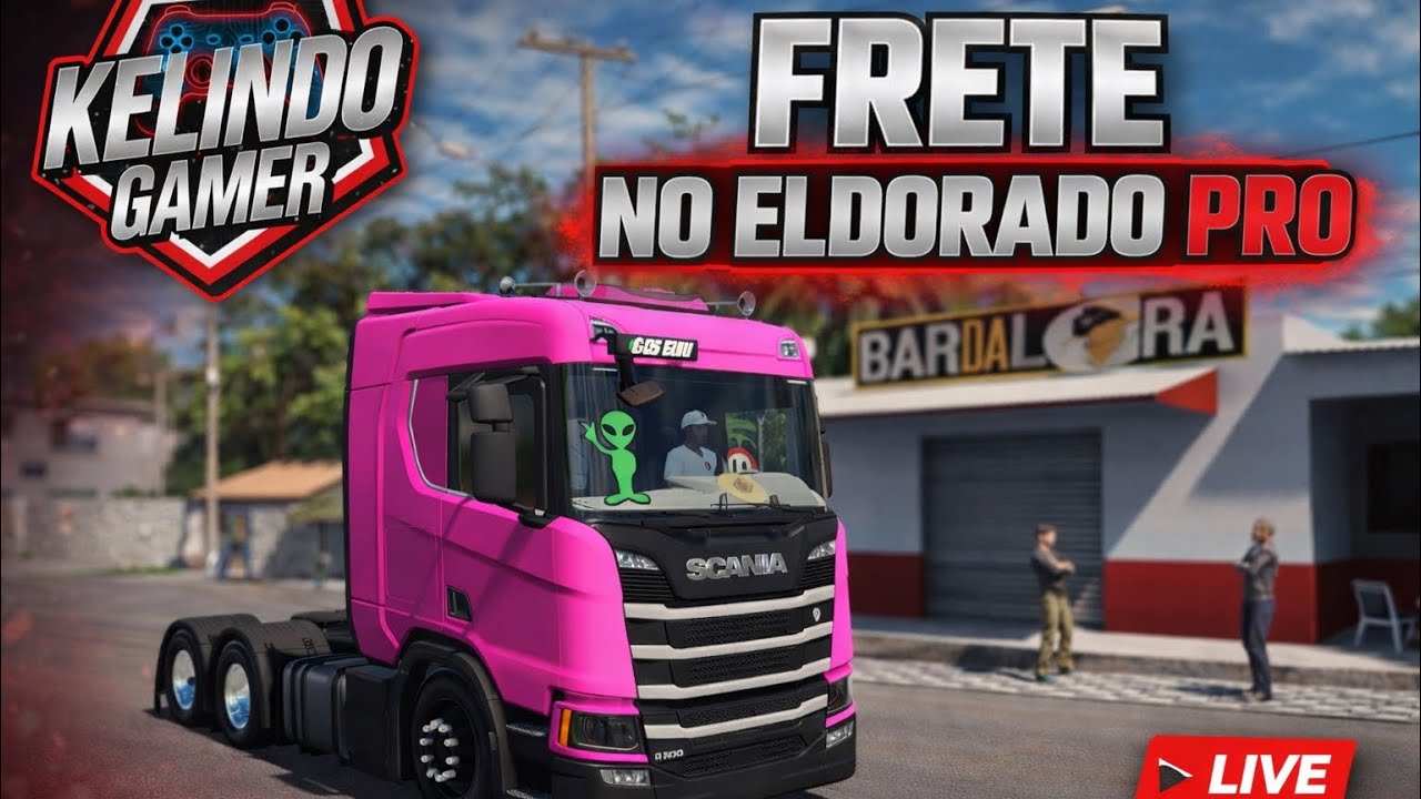 🚛FAZENDO FRETE NO ELDORADO PRO🌄