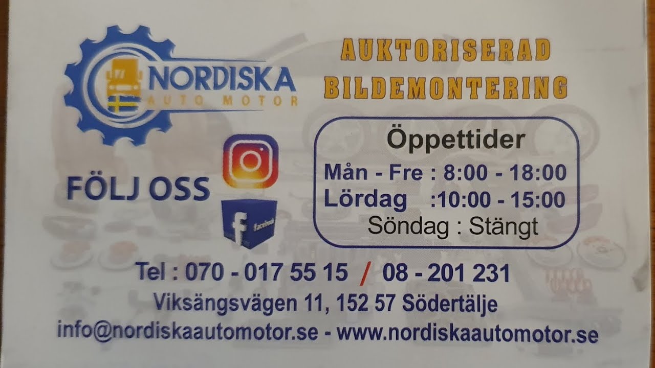 Nordiska Automotor Bildemotering AB