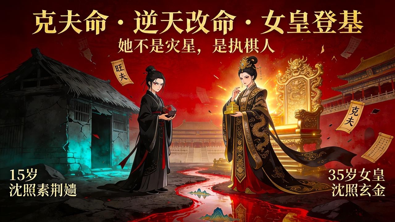 七歲那年，一道預言毀了我的人生，姐姐是百年旺夫命，而我，是千年一遇的剋夫煞星｜治癒動漫｜懸疑動漫｜虐心動漫