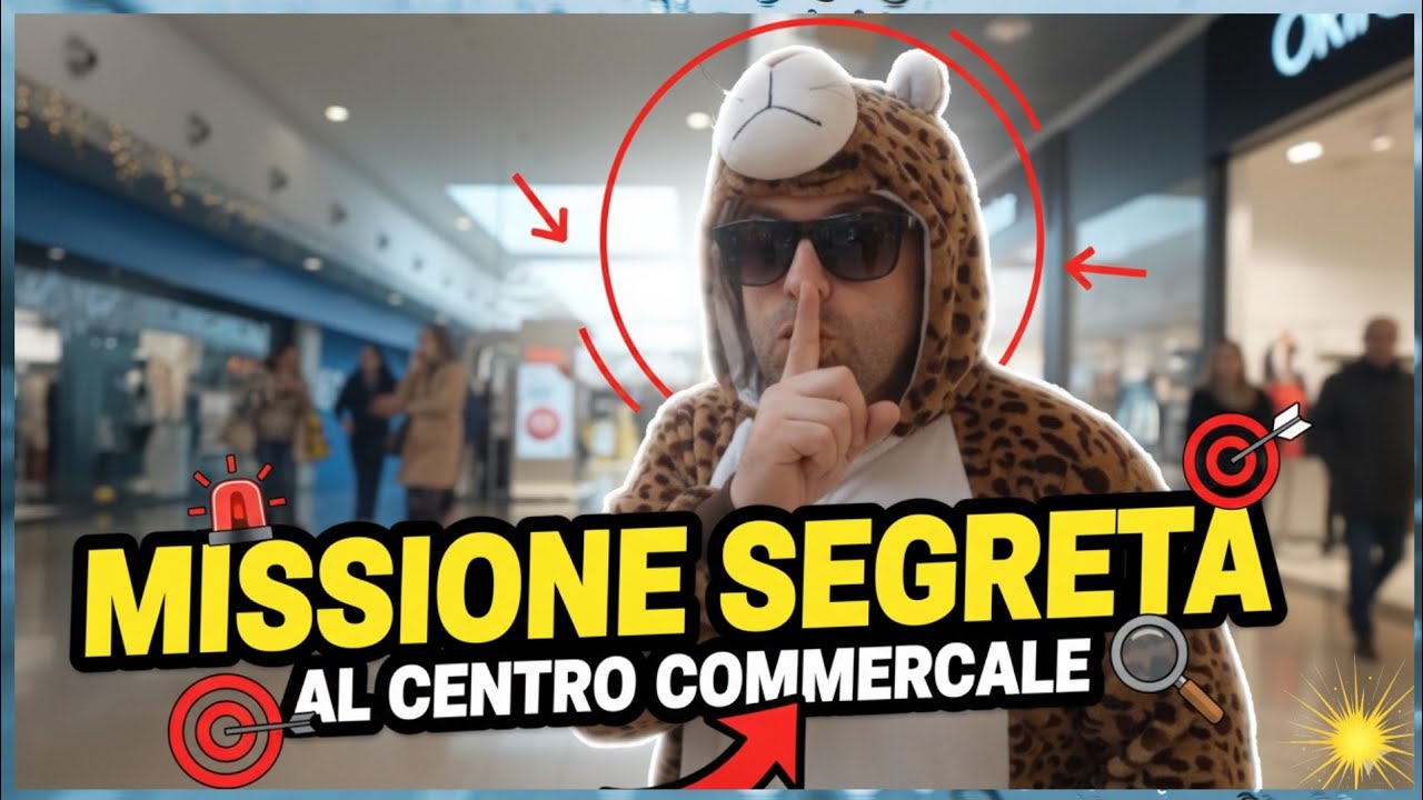 Missione segreta di LEOPARD al CENTRO COMMERCIALE 😱
