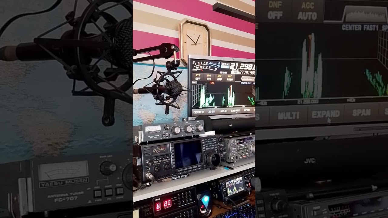 Look into amateur radio on hf shortwave
