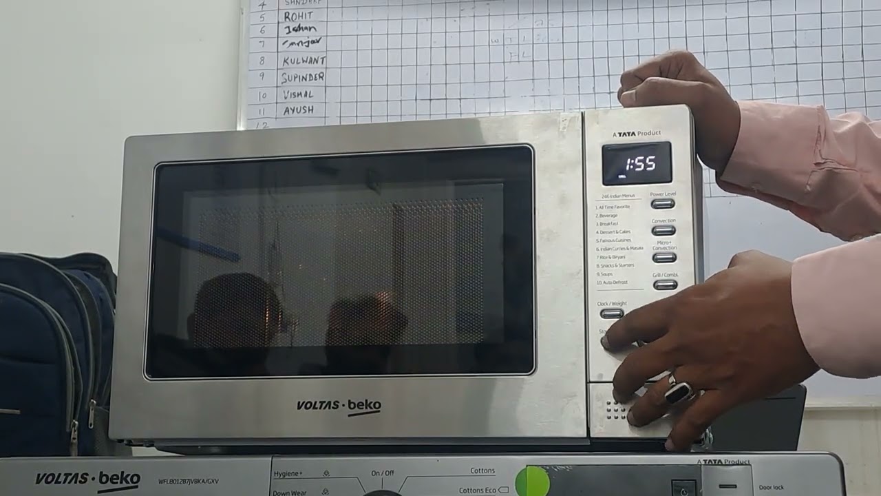 Voltas Beko MC20SD Microwave Oven Demo