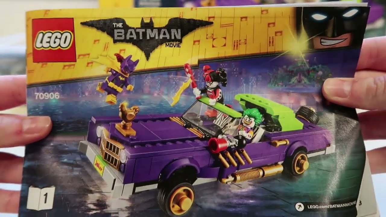 LEGO Batman: The Joker Notorious Lowrider (Unintentional ASMR) Build