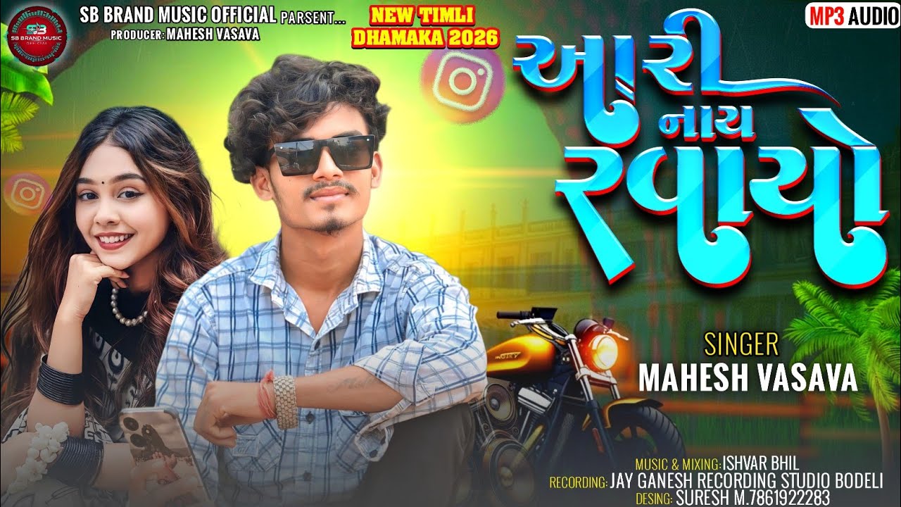 આરી નાય રવાયો // Singer Mahesh Vasava New Timli 2026 // Aari Nay Rvayo