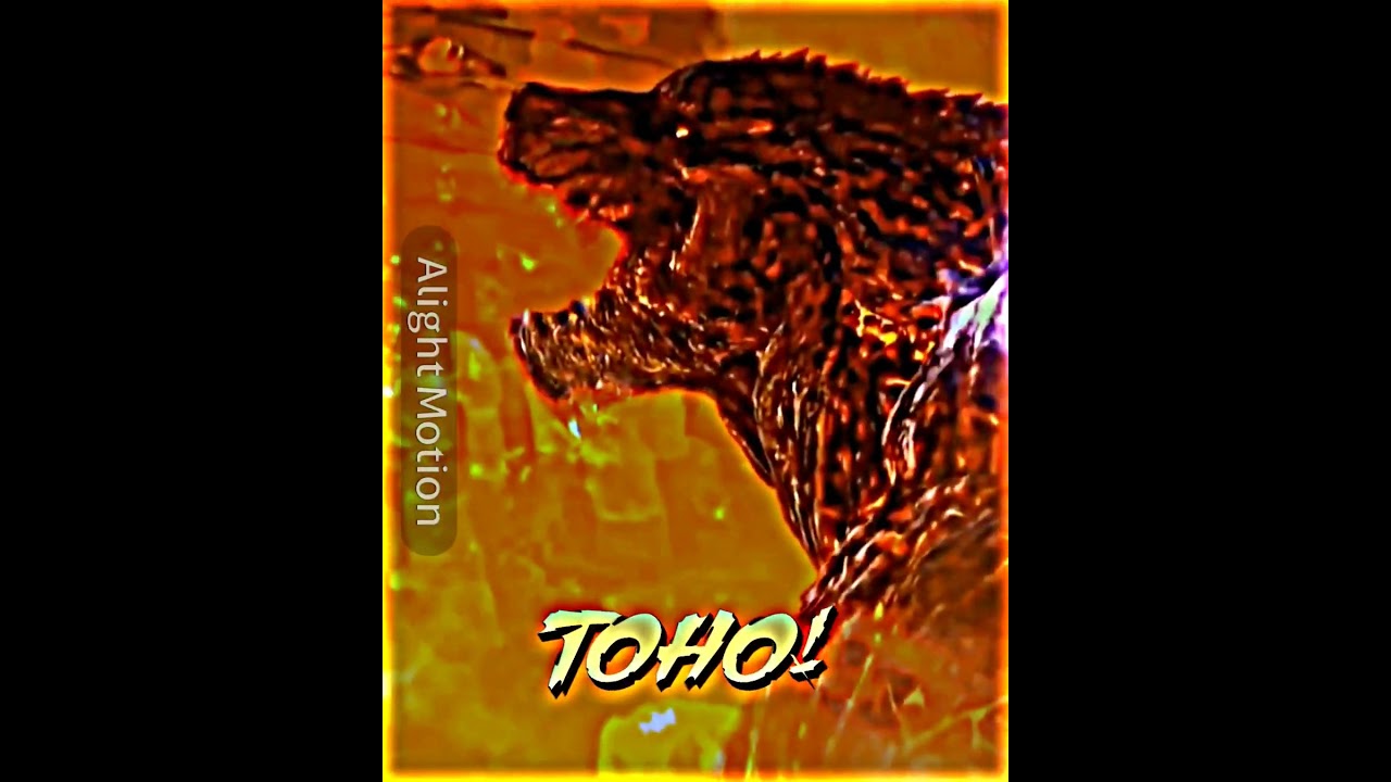 TOHO & LEGENDARY #edit #monsterverse #toho #vs #godzilla