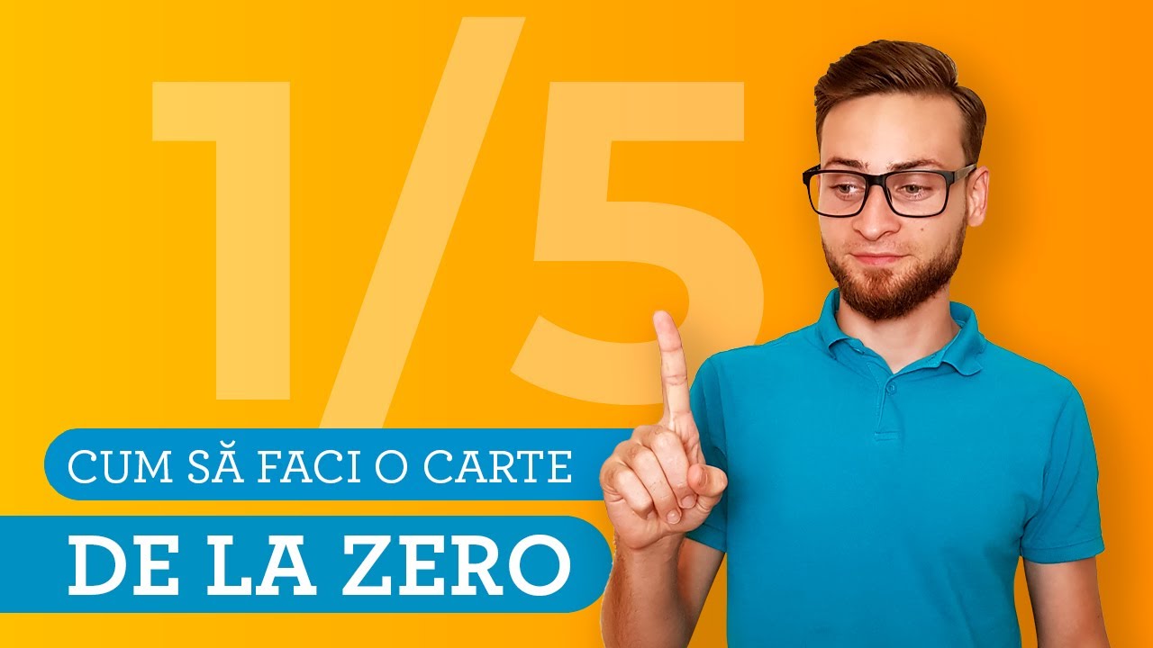 Cum să faci o carte DE LA ZERO - Partea 1