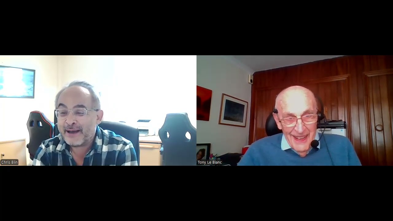 Tony@12 with Chris Blin