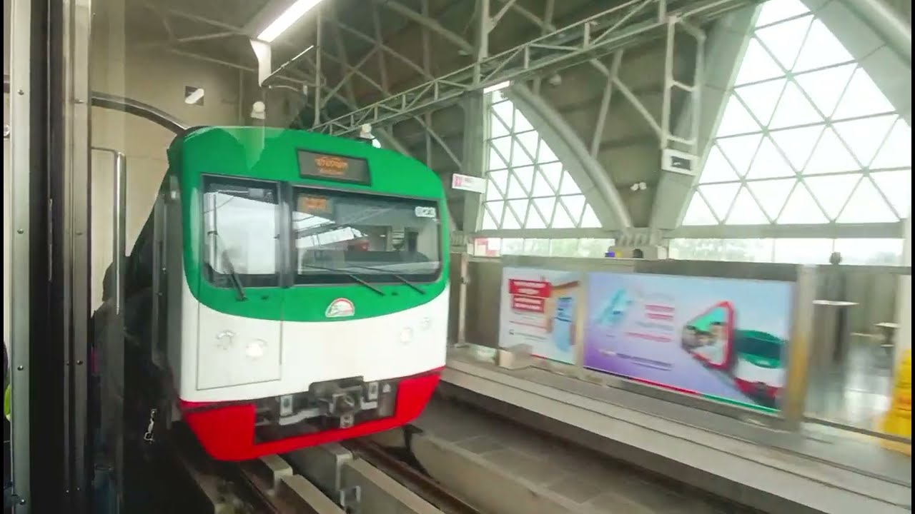 Dhaka Metro Rail Journey 🚈 | ফার্মগেট থেকে মিরপুর ১০ | Beautiful Outside View of Metro Train Dhaka