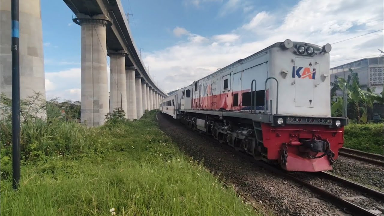 HUNTING KERETA API || CUACANYA LAGI BAGUS 